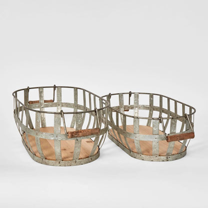 Cross Wire Basket Set2