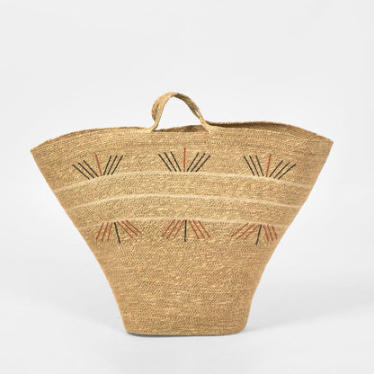 Soliel Woven Market Bag Natural