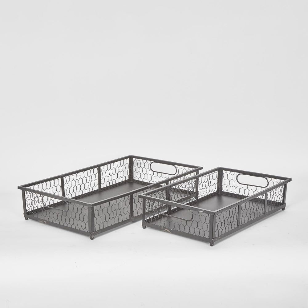 Picardy Wire Trays Set2