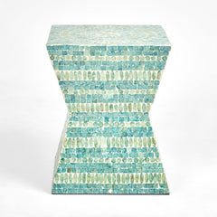 Terry Shell Inlay Side Table