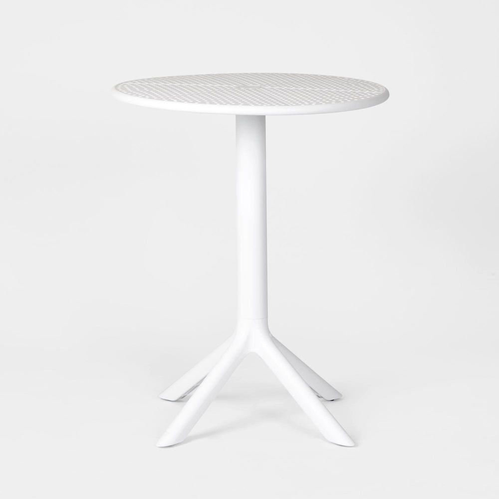 Ellee Café Table All Weather White 60Cm