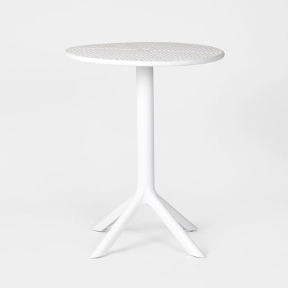 Ellee Café Table All Weather White 60Cm