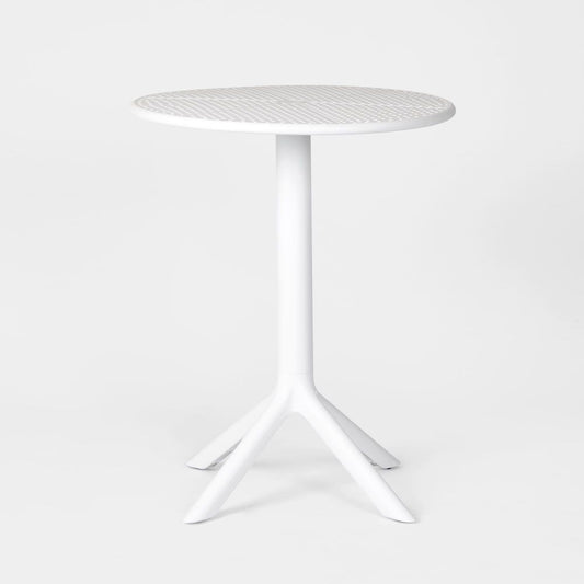 Ellee Café Table All Weather White 60Cm