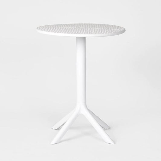 Ellee Café Table All Weather White 60Cm