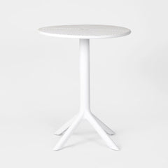 Ellee Café Table All Weather White 60Cm