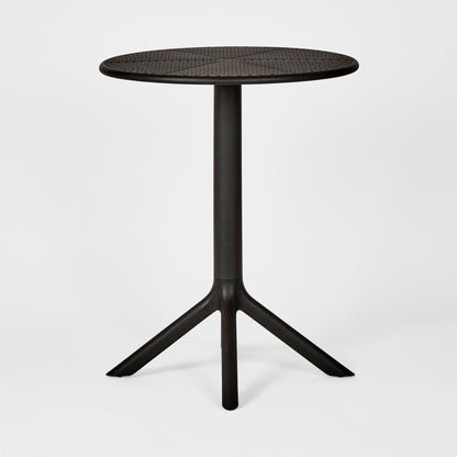 Ellee Café Table All Weather Black 60Cm