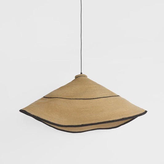 Amira Woven Pendant Shade Large Natural & Black