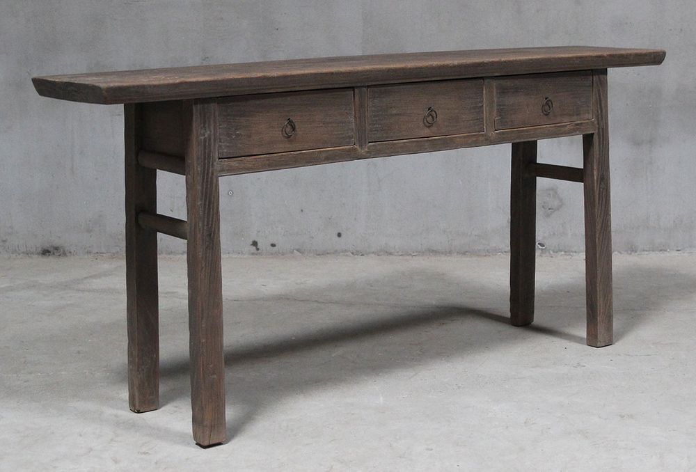 Shanxi 177Cm Console Table With Drawers 130 Years Old