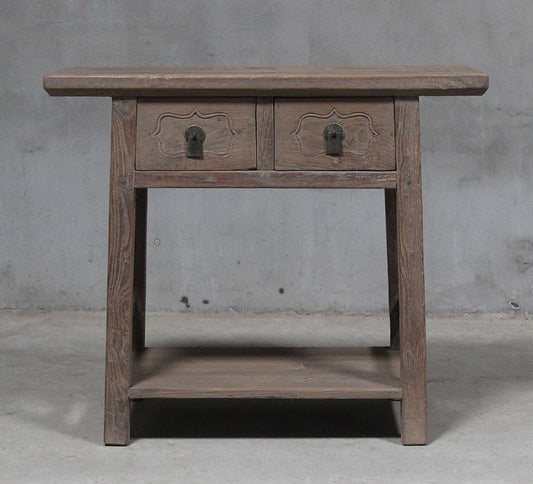 Henan 100Cm Table With Drawers 130 Years Old No.2