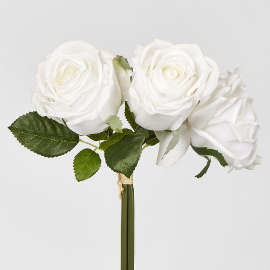 Willow Rose Bunch 29Cm White