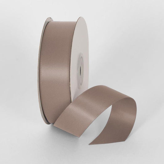 Antique Mauve 25Mm Double Sided Satin Ribbon 25 Yards - P164