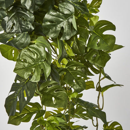 Real Touch Monstera Split Philo Hanging Bush X 13