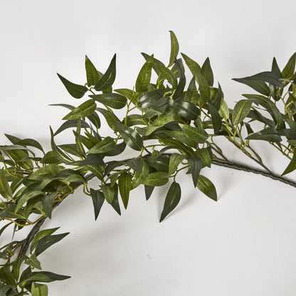 182Cm Green Ruscus Leaf Garland