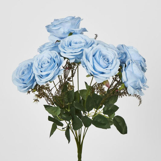 蓝玫瑰花束 X 9
