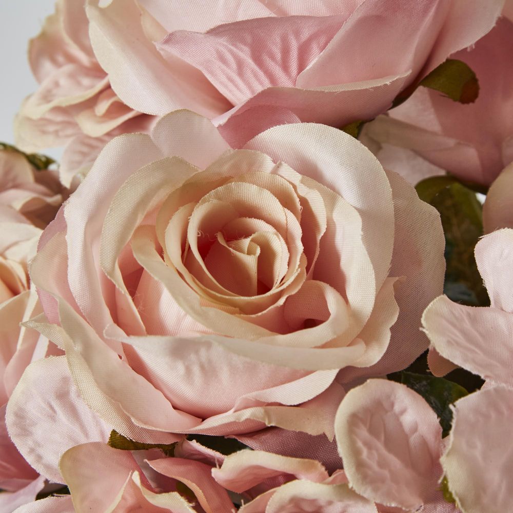 Light Pink Rose Bouquet X 9