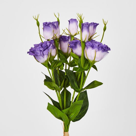 Purple Lisianthus Bundle By 5 Flower And Bud