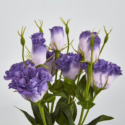 Purple Lisianthus Bundle By 5 Flower And Bud