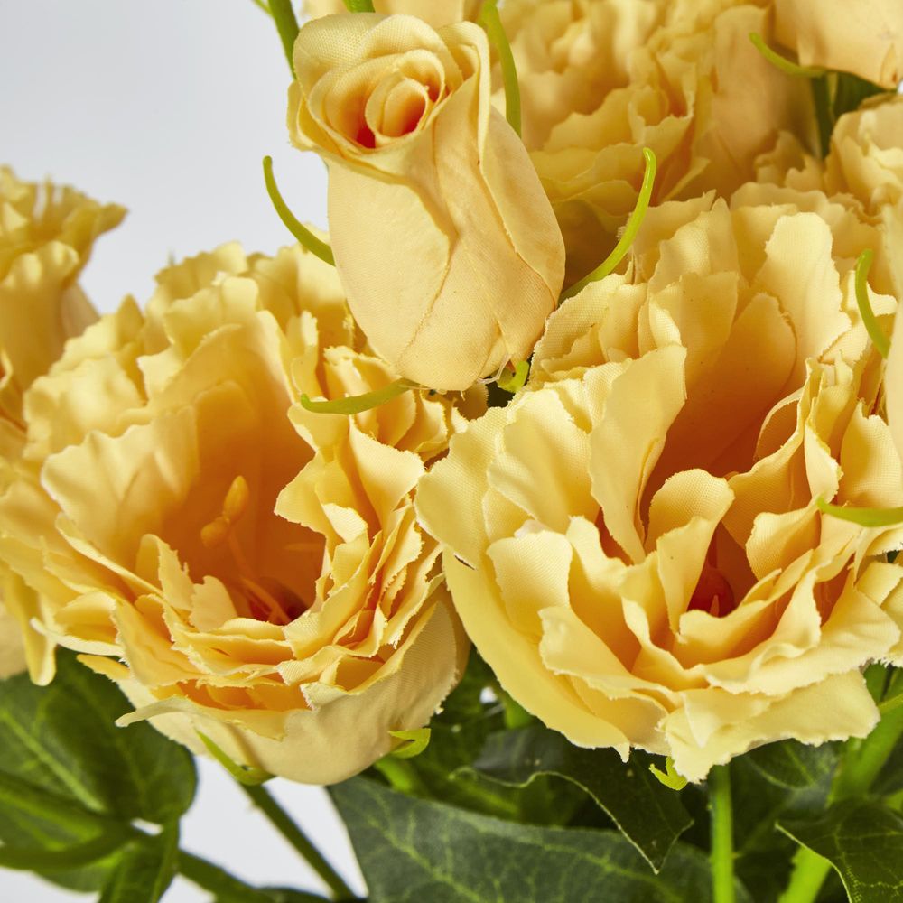 Yellow Lisianthus Bundle By 5 Flower And Bud