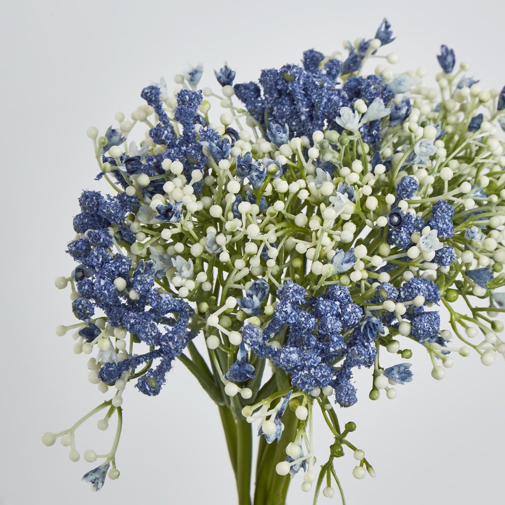 Blue Gyp Bush Bouquet