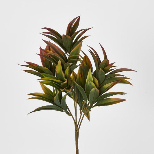 Green Pink Pine Leaf Spray