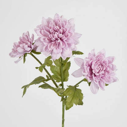 Lavender Chrysanthemum Spray X 3