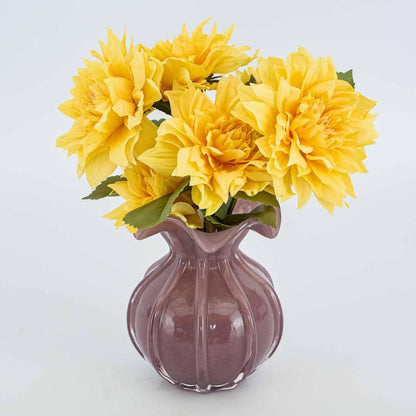 62Cm Yellow Dahlia