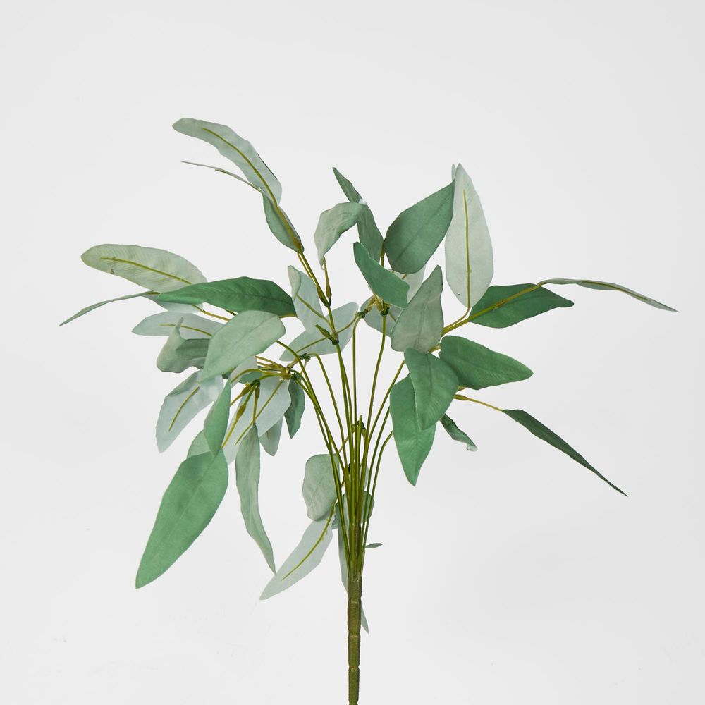 40Cm Green Eucalyptus Leaf Bush