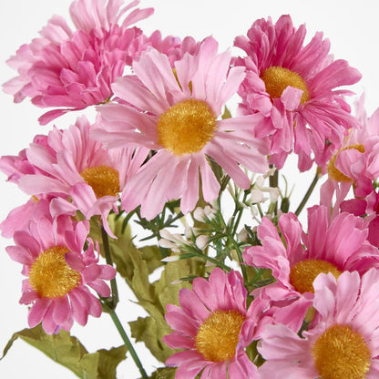 32Cm Pink Daisy Bush