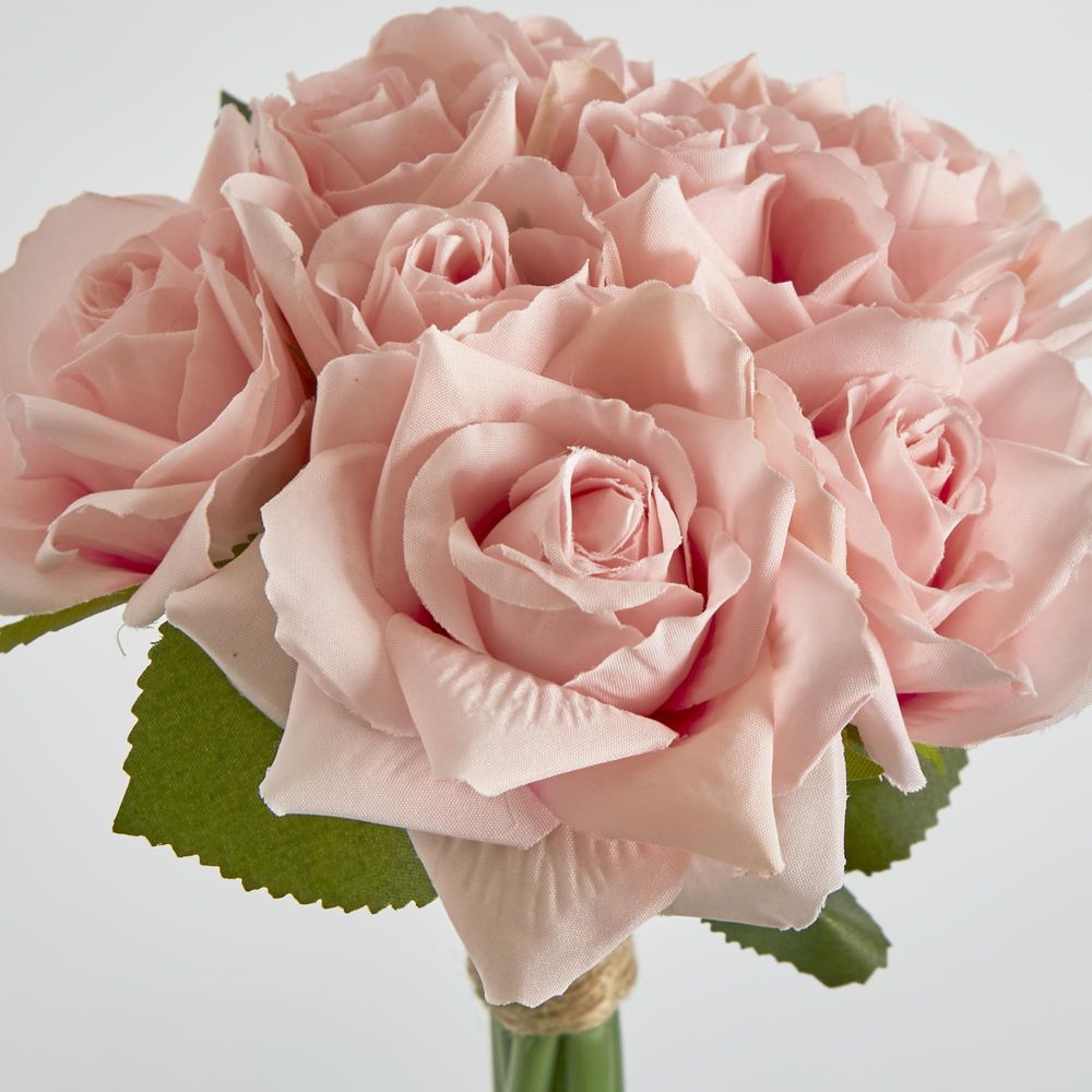 Peach Rose Bouquet X 8 5 Large 3 Small