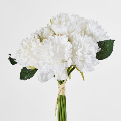 Frilly White Peony Bouquet