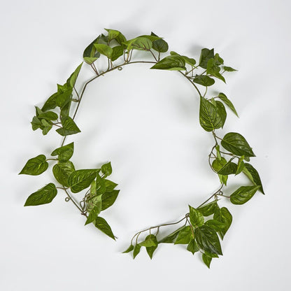 5Ft Green Pothos Garland Uv Protected