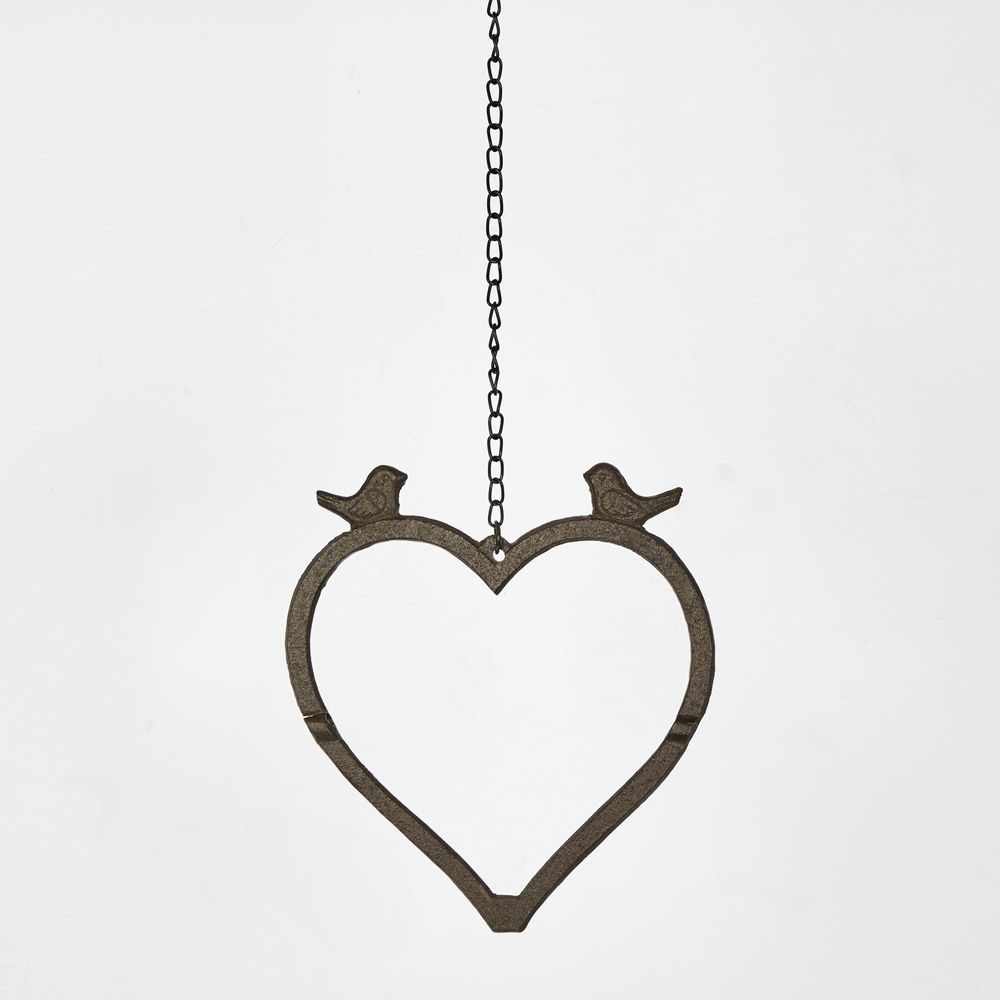 Hanging Heart Bird Feeder