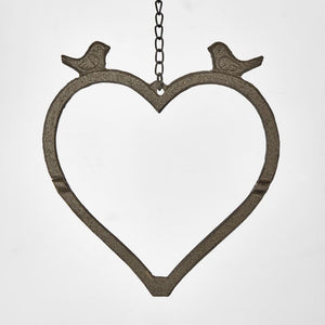 Hanging Heart Bird Feeder