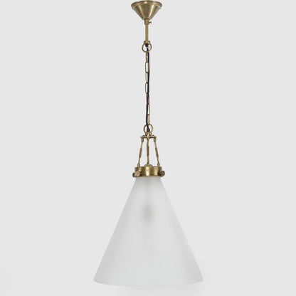 Gadsden Ceiling Pendant Large Brass