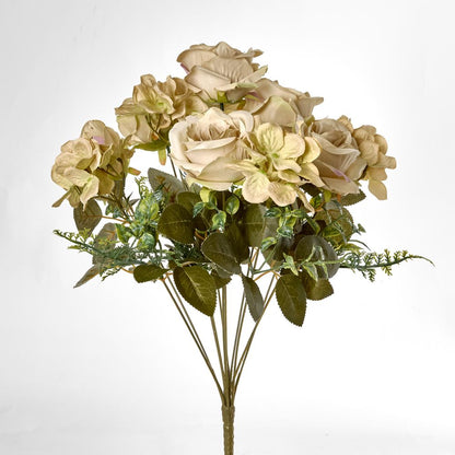 Light Brown Rose Bouquet X 9