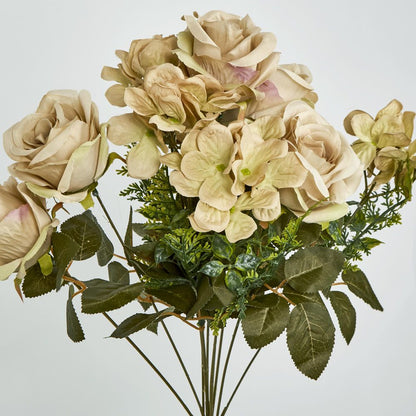 Light Brown Rose Bouquet X 9