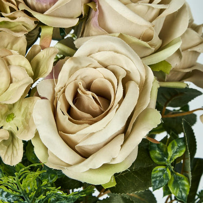 Light Brown Rose Bouquet X 9