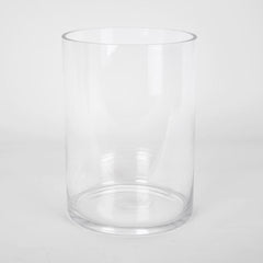 Cylinder Glass Vase 18X25Cm