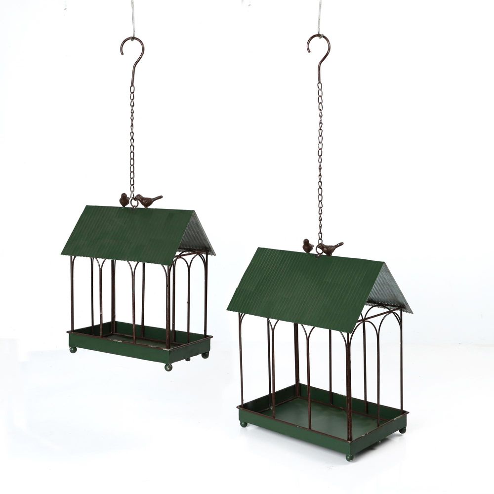 Bird Feeder House Set Of 2