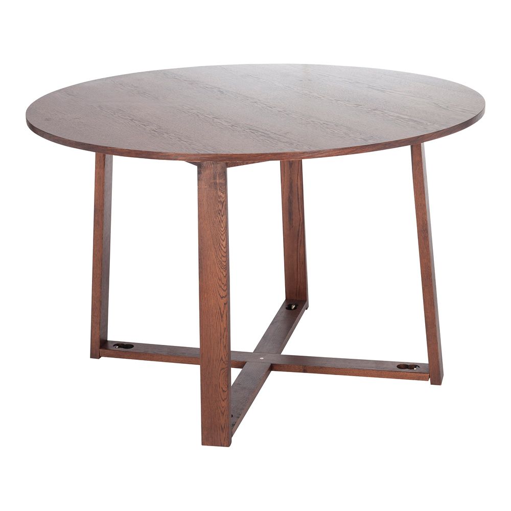 Olwen Oak Wood Round Dining Table