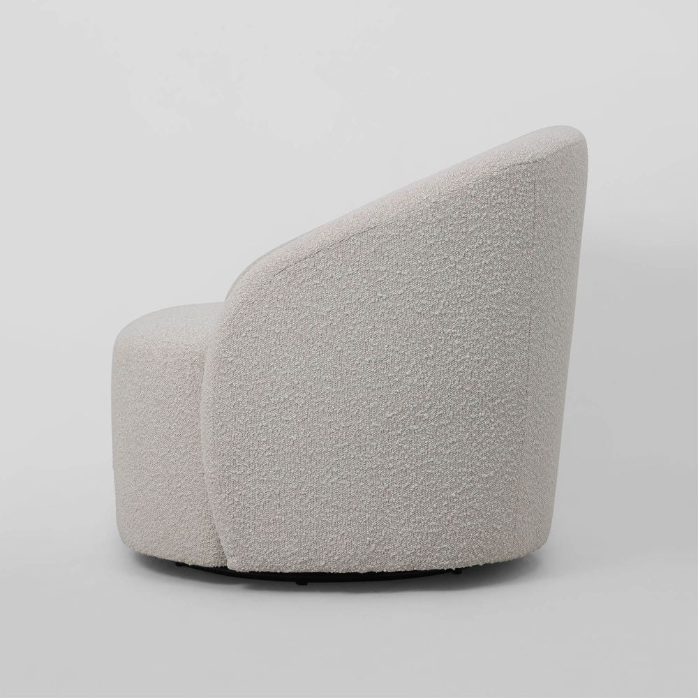 Sierra Swivel Chair Boucle