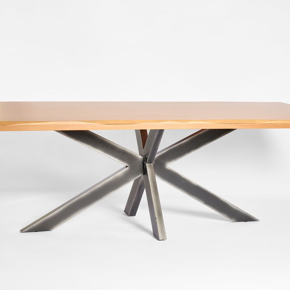 Wainscott Dining Table Brushed Ash 240Cm