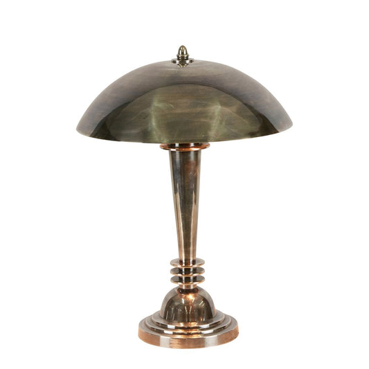 Como Table Lamp Antique Silver