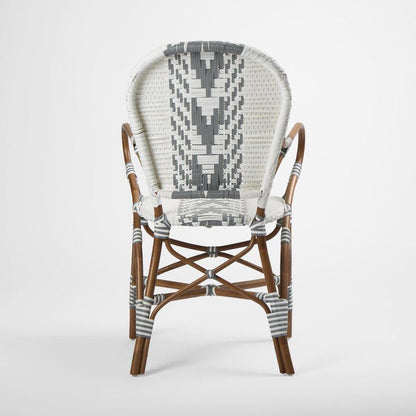 Tropez Rattan Chair Grey -Outdoor Undercover