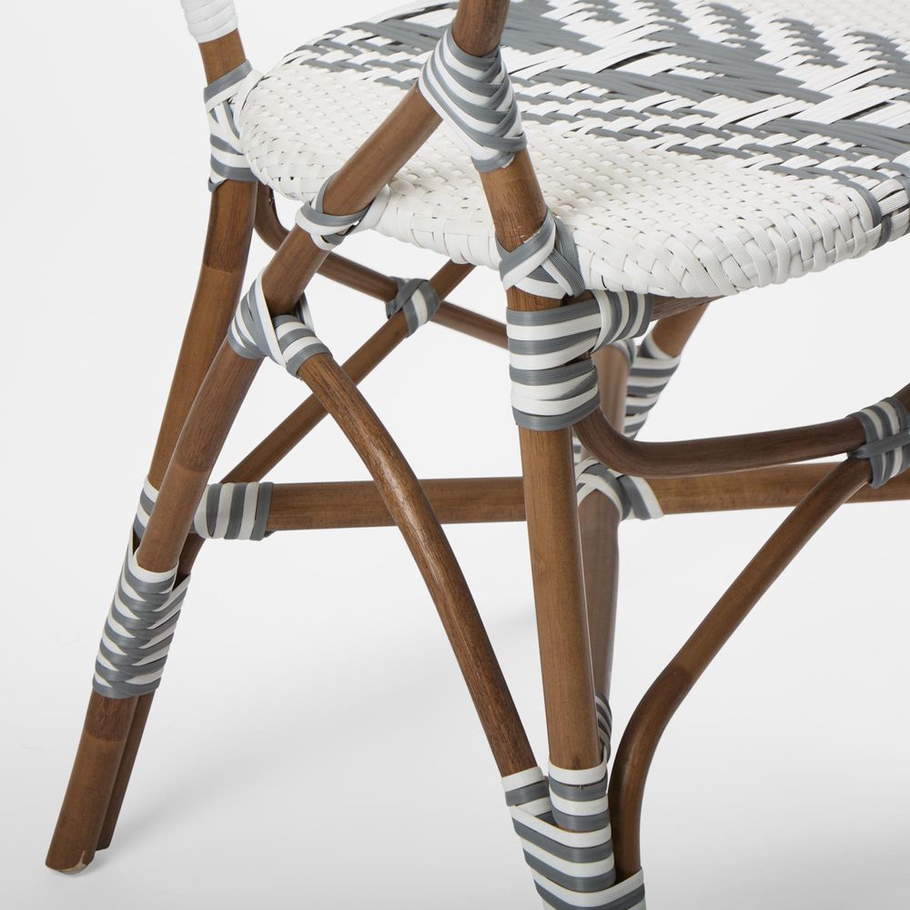 Tropez Rattan Chair Grey -Outdoor Undercover