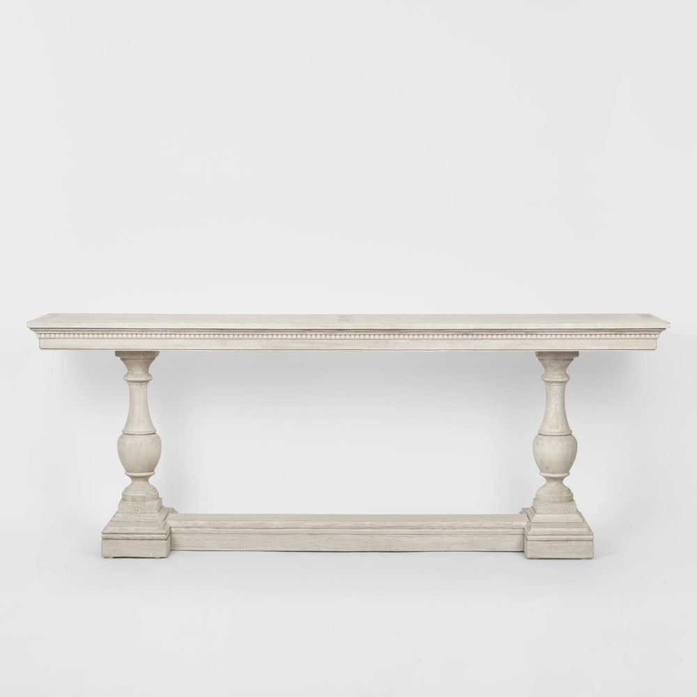 Ville Oak Console White