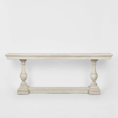 Ville Oak Console White