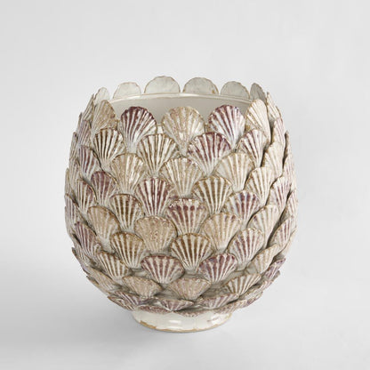 Cockle Shell Vase Lge