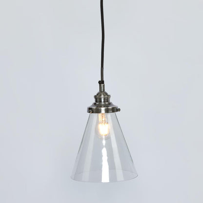 Gadsden Ceiling Pendant Extra Small Antique Silver