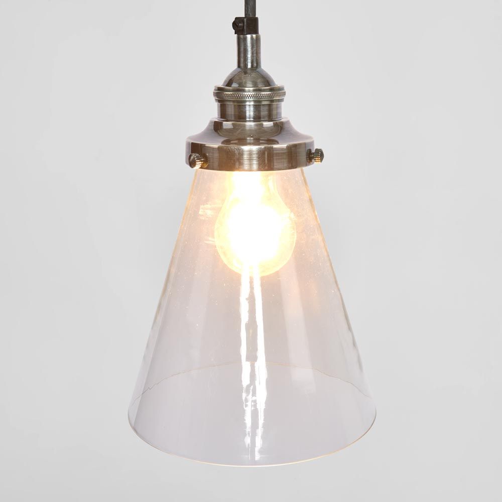Gadsden Ceiling Pendant Extra Small Antique Silver